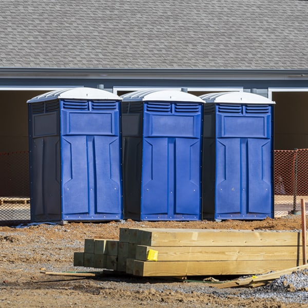 how do i determine the correct number of porta potties necessary for my event in Underhill